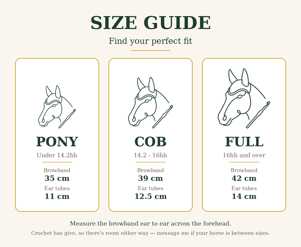 Which size fits your horse?